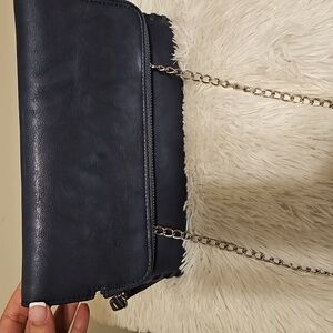 The Perfect Navy Blue Crossbody Bag from Urban Expressions (Certified Vegan)
